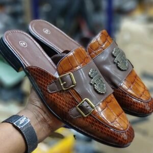 MEN'S LUXURY HALF SHOE MULE