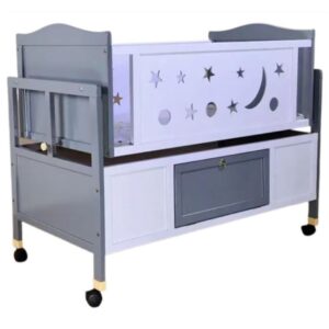 MULTI-FUNCTION WOOD BABY BED