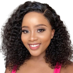 WATER WAVE WIG FULL FRONT WIG  EAR TO EAR BOB WIG