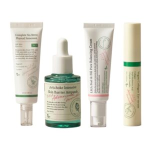 SUNSREEN ,AMPOUL,PORE CREAM AND EYE SERUM