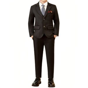 BOYS HERRINGBONE 3-PIECE SUIT