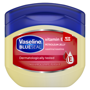 VASELINE BLUE SEAL VITAMIN E MOISTURIZING PETROLEUM JELLY 250ML